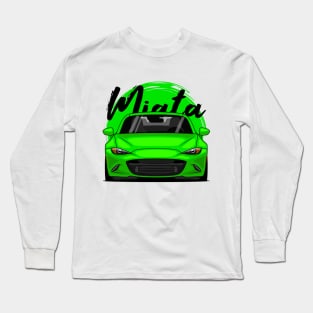 Green Miata MX5 ND Long Sleeve T-Shirt